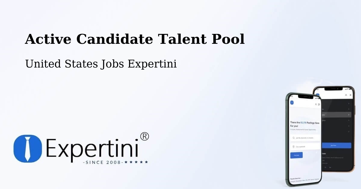 Active Candidate Talent Pool – Jackson - United States Jobs Expertini