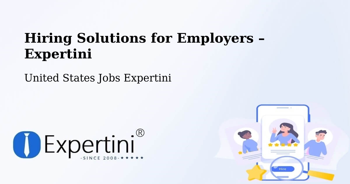 Hiring Solutions for Employers in Jackson - Jackson, United States Jobs Expertini